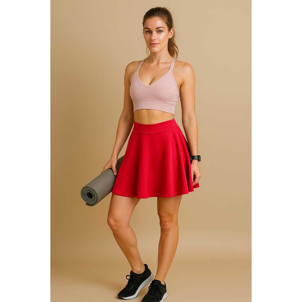 Rok pendek | Rok pendek Korea | rok pendek jumbo | rok wanita korea | rok olahraga | rok senam