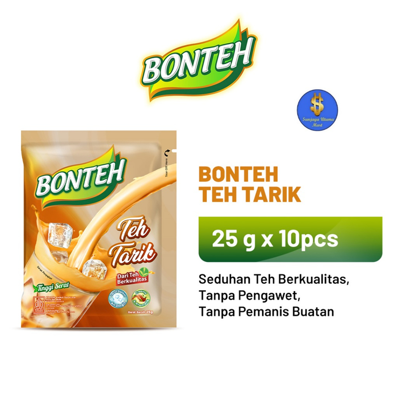 

Bonteh Teh Tarik Sachet 10x@25gr