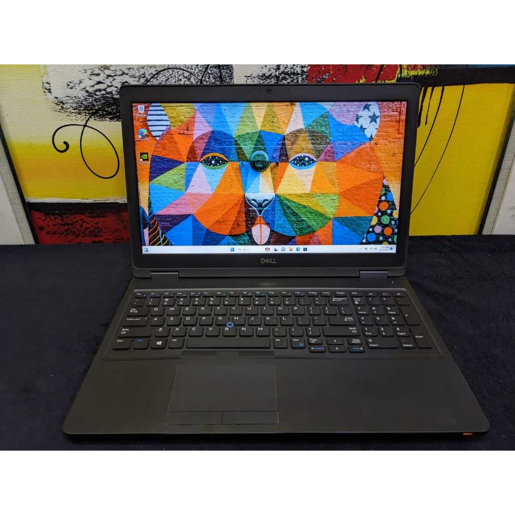 Laptop Dell Precision 3530 Core i7 8750H 16/256 Quadro Touch Siap pakai