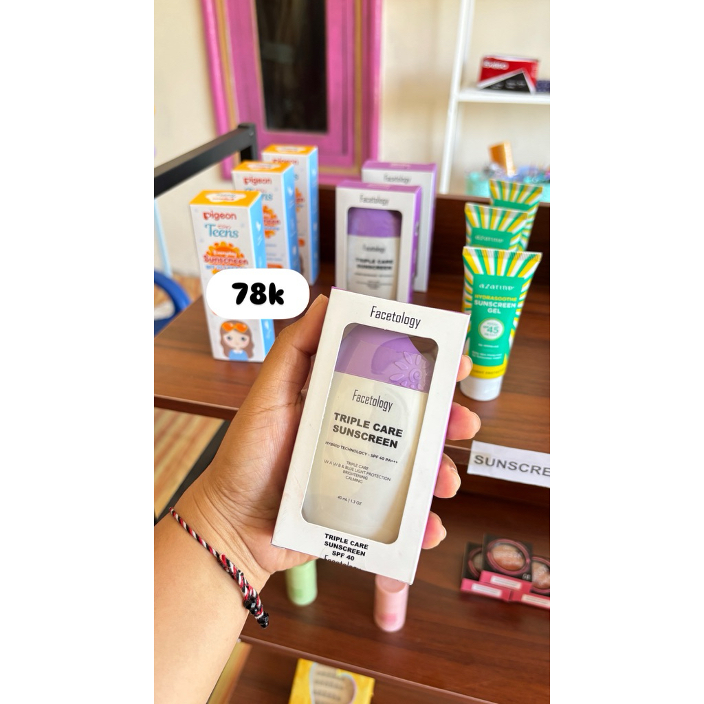 sunscreen Facetology