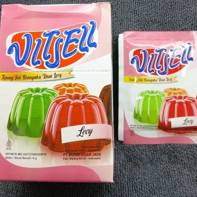 

JELLY PUDDING LECY VITJELL 6GR ( 1 KOTAK )