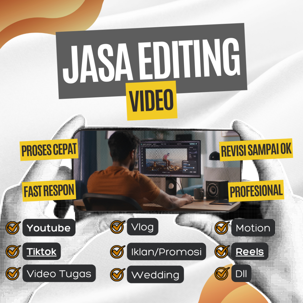 JASA EDITING VIDEO PROFESIONAL/VIDEO YOUTUBE/VIDEO TIKTOK/VIDEO IKLAN PRODUK/