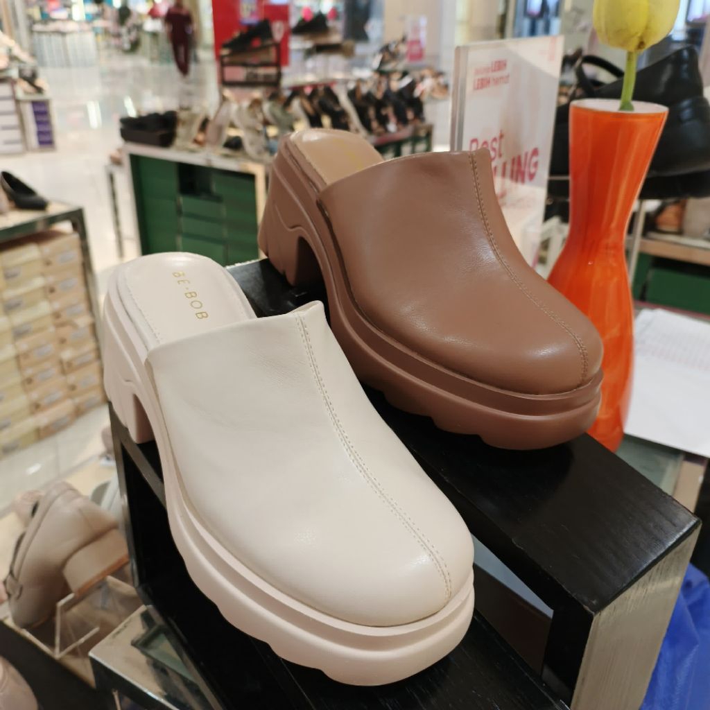 BE BOB ‼️ SANDAL selop wanita hak 7cm comfort ringan