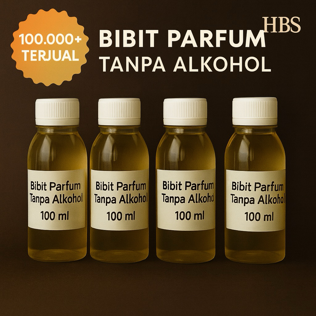 Bibit Parfum Murni 100ml Grade B - Bibit Parfum Aroma Pria Wanita Unisex