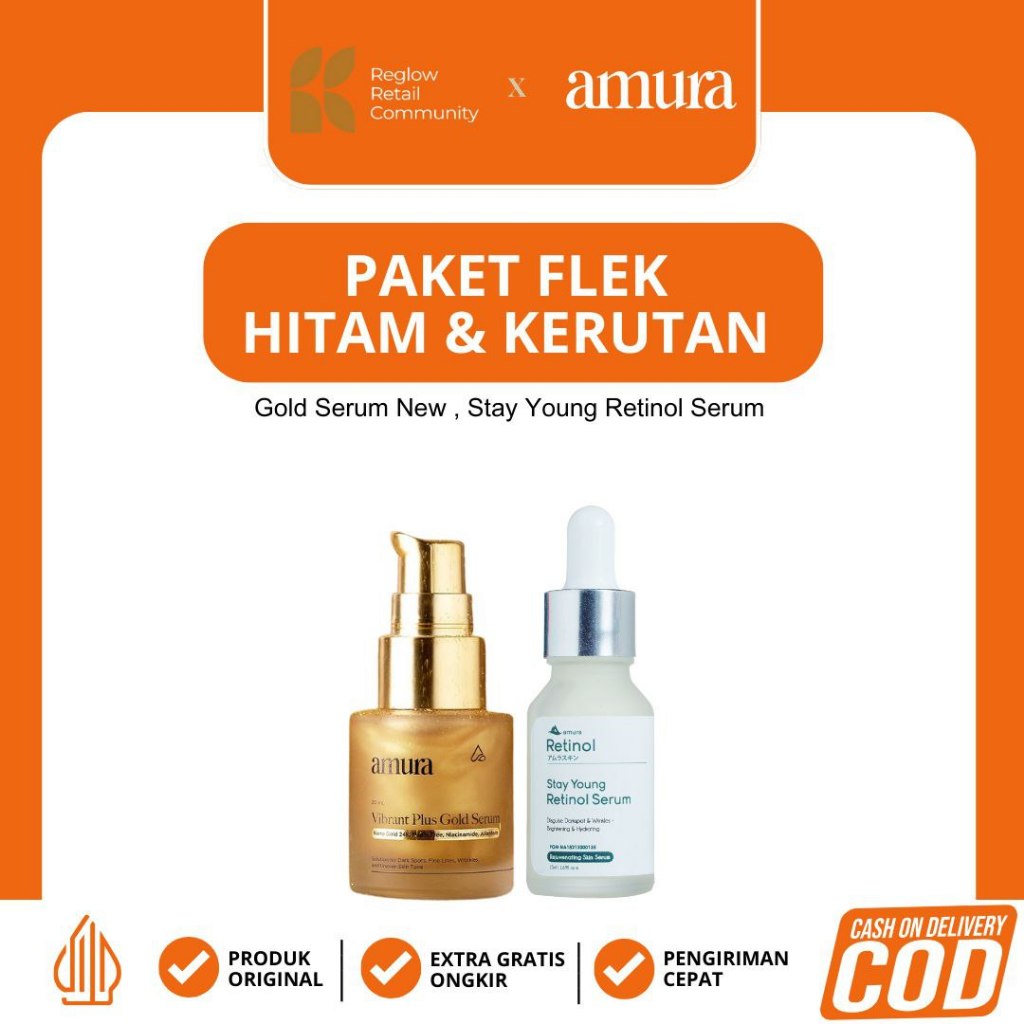 AMURA PAKET FLEK HITAM & KERUTAN