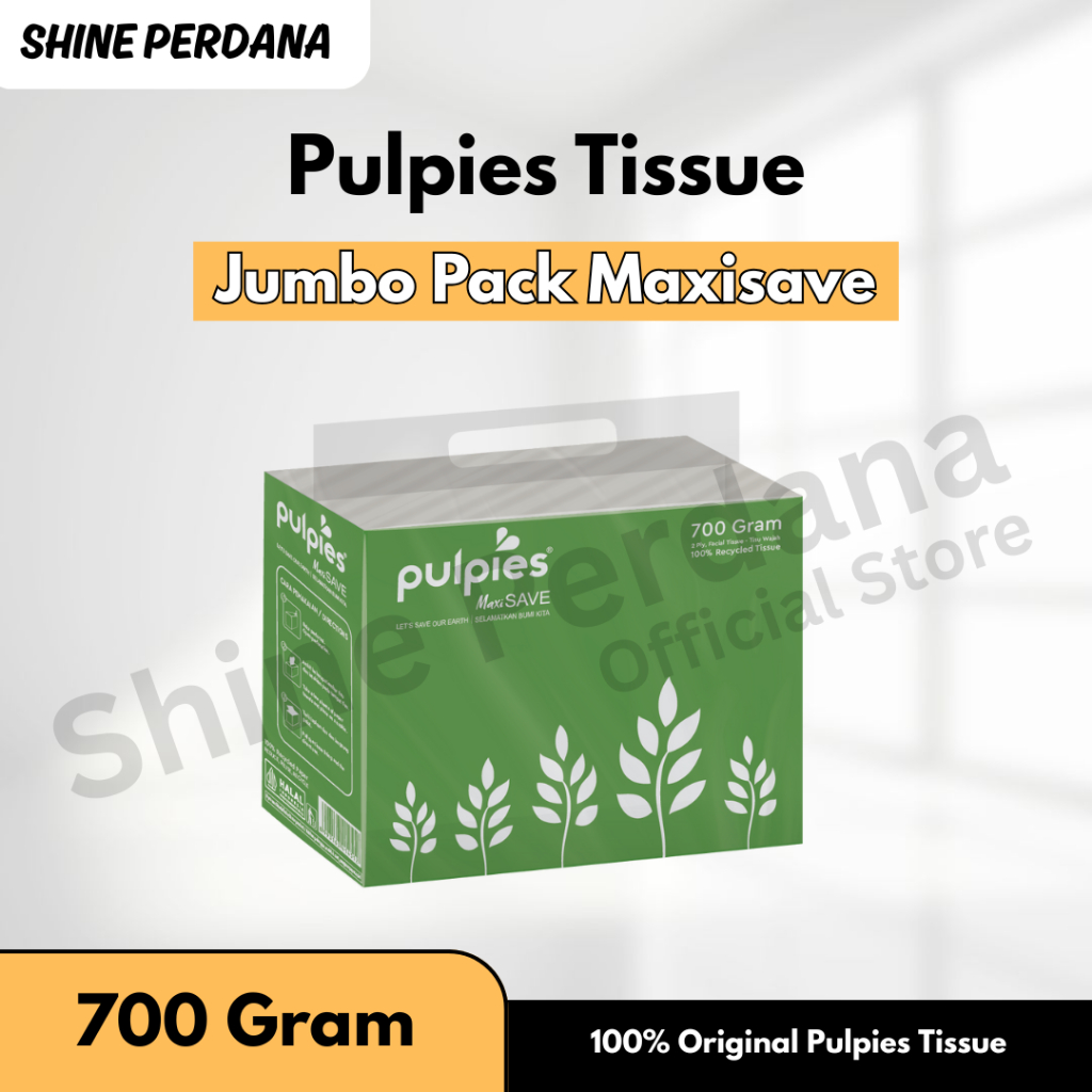 TERMURAH Tissue PULPIES Jumbo pack Maxisave 700 Gram