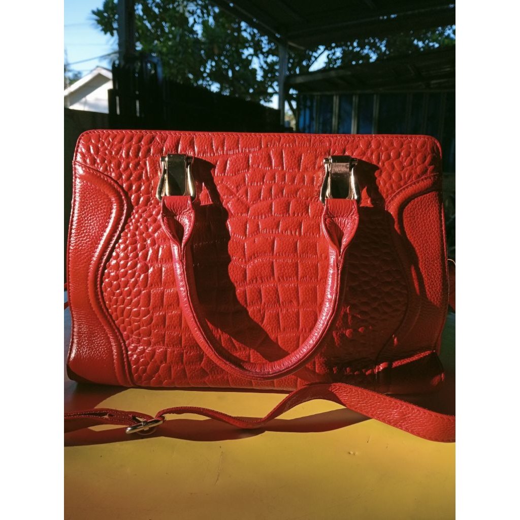 Handbag Kulit Asli second