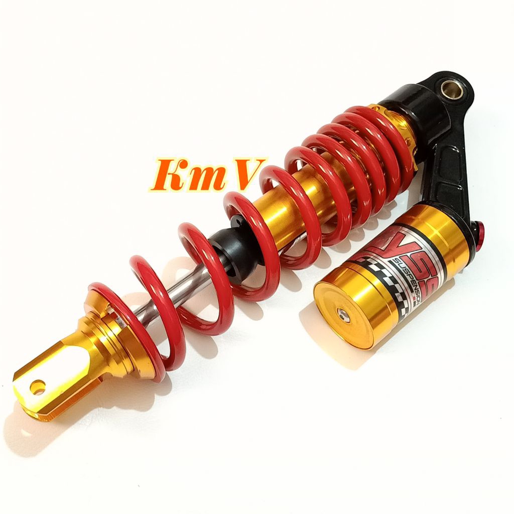 Shockbreaker / Shock Belakang Matic Tabung Atas Copy YSS 310MM Motor Beat Vario Scoopy - Merah
