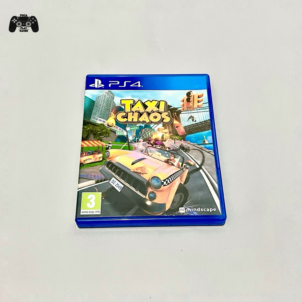 Kaset BD PS4 Taxi Chaos - Second / Bekas