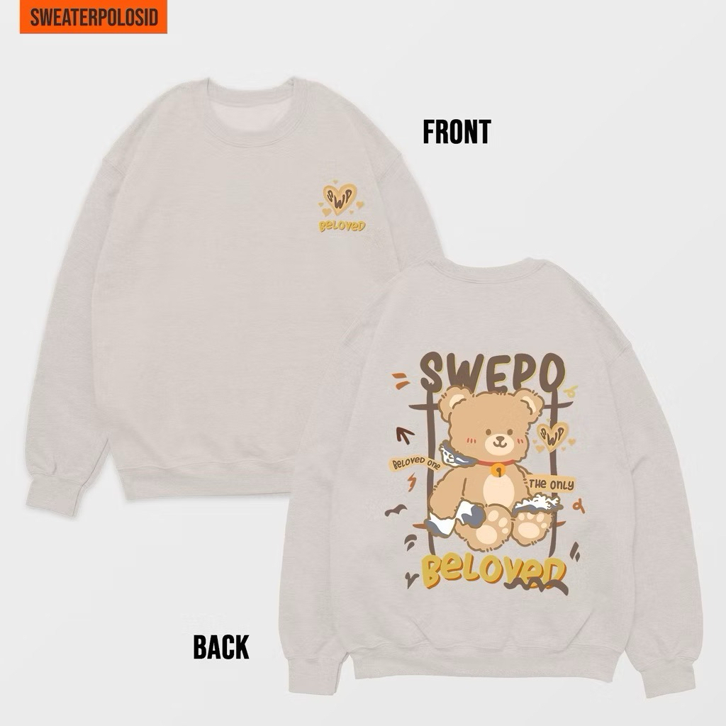 PRELOVED SWEPO Basic Sweater Beloved Swepo (SABLON) (Pria & Wanita)