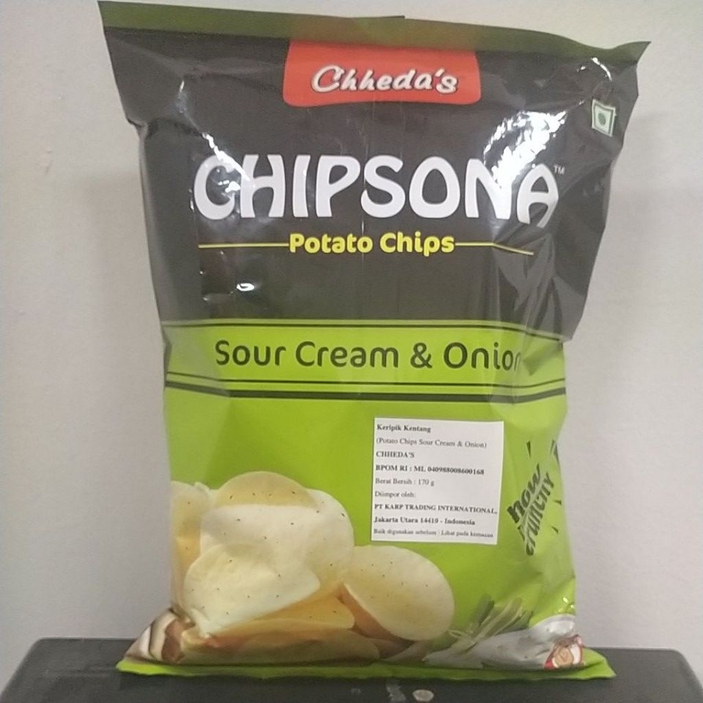 

Chheda's Chipsona Potato Chips - Sour Creamy Onion @170gr
