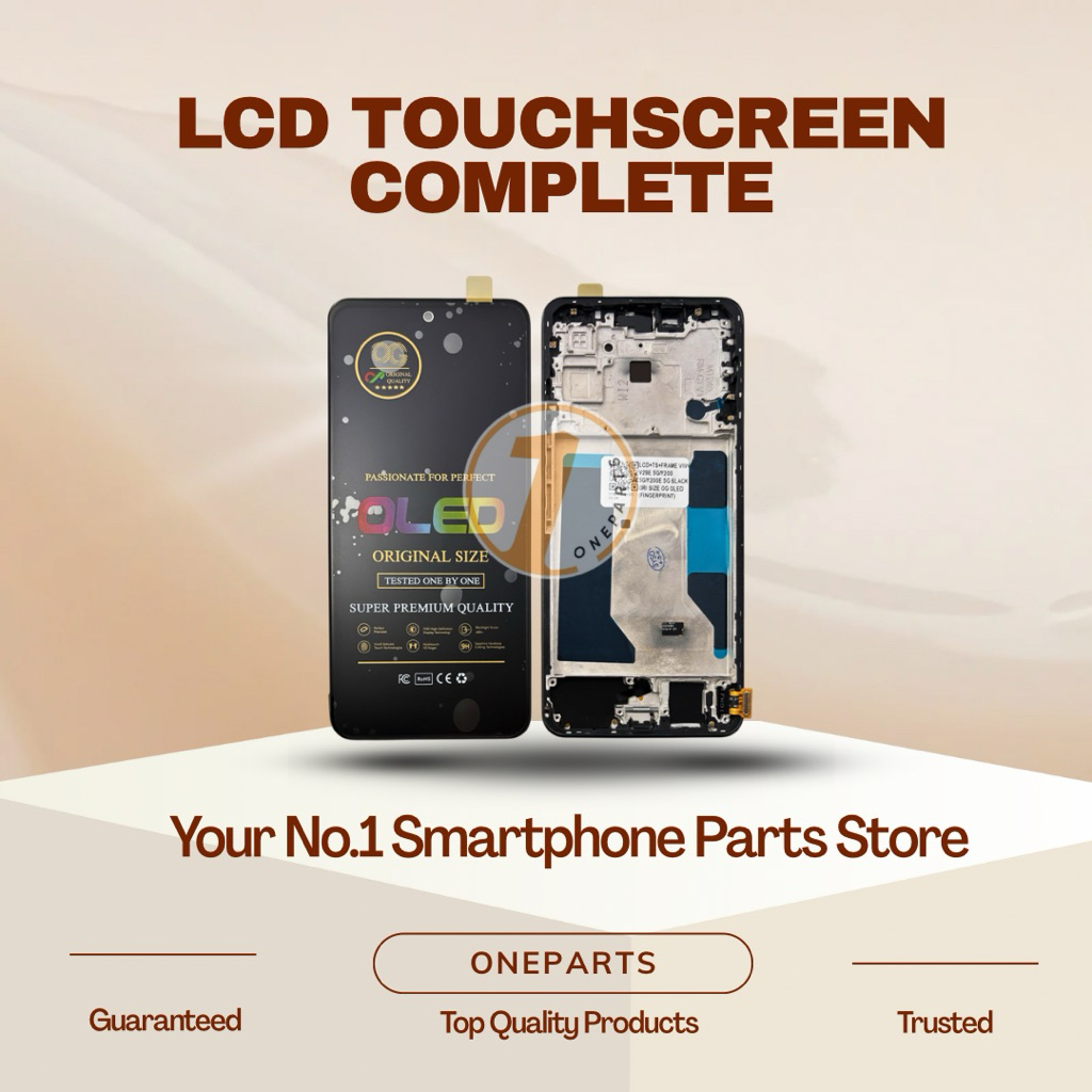 LCD TOUCHSCREEN VIVO V29E 5G Y200 5G Y200E 5G OLED COMPLETE FRAME