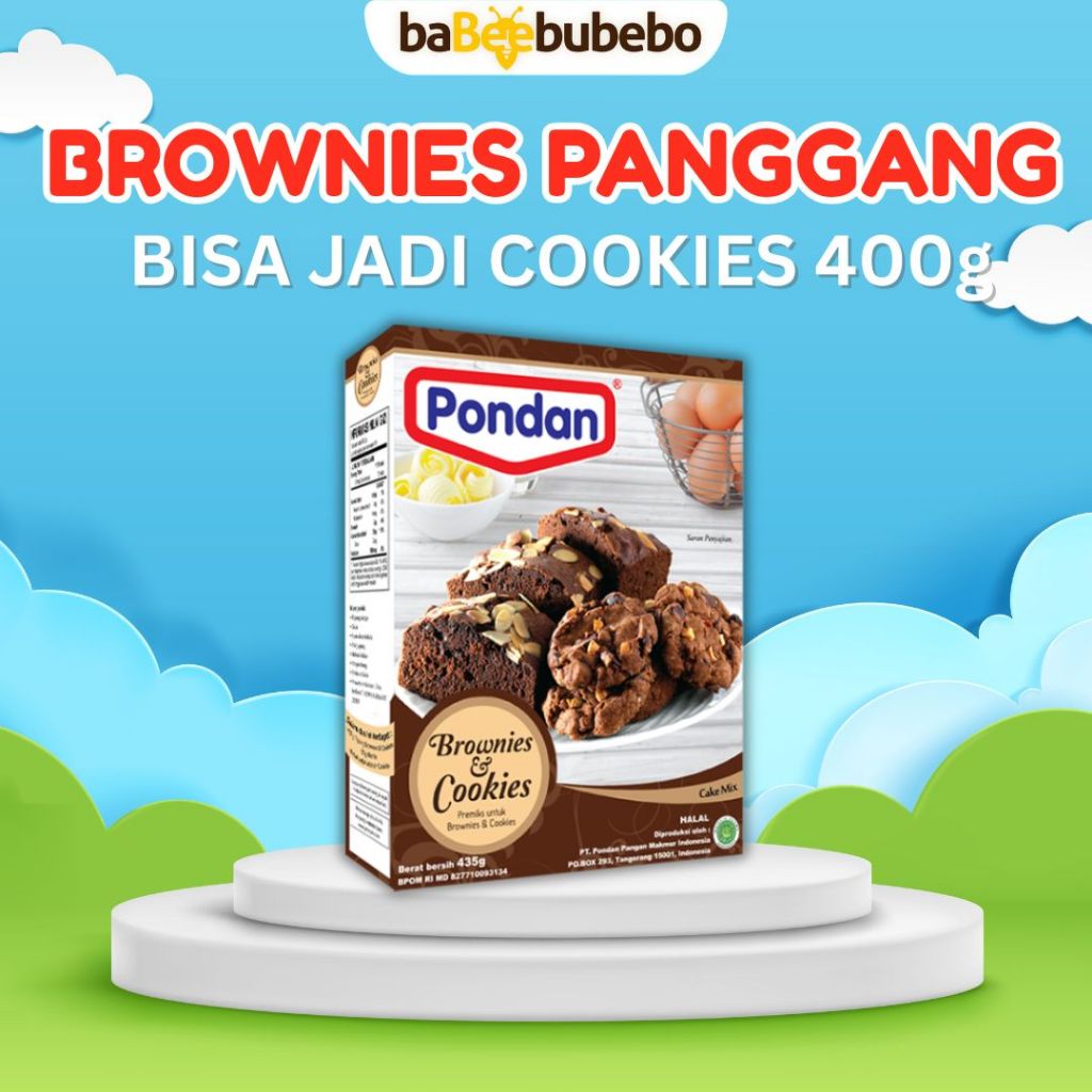 

Pondan Brownies Panggang Brownies Cookies 435g