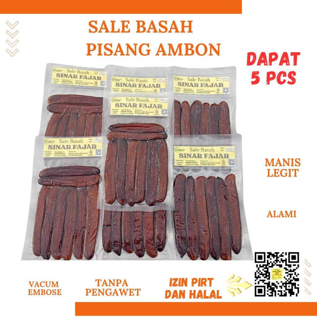 

Sale Basah Pisang Ambon Cavendish – Paket Hemat 5 Pack Premium