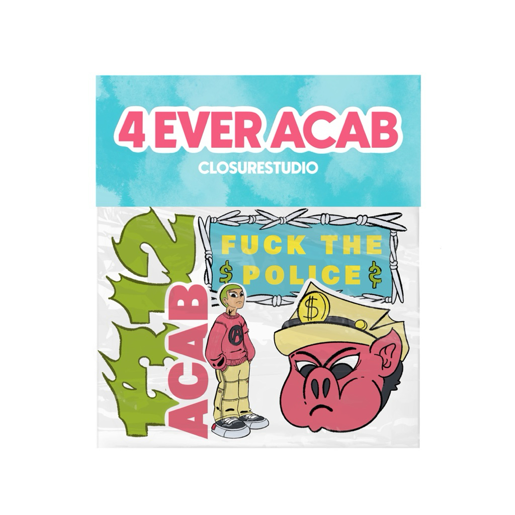 

4 EVER ACAB - STICKER PACK