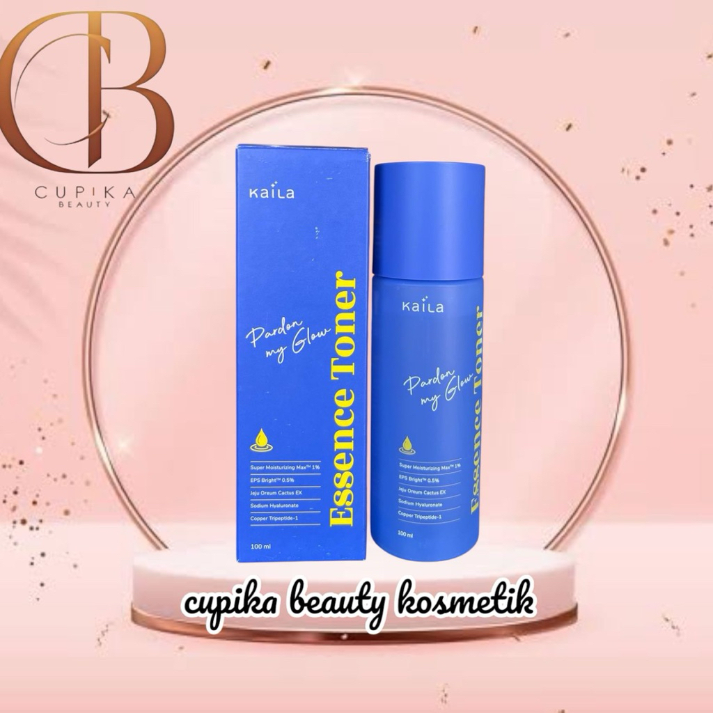 pe,az} KAILA essence toner 100 ml pardon my glow toner pencerah segar wangi tahan lama