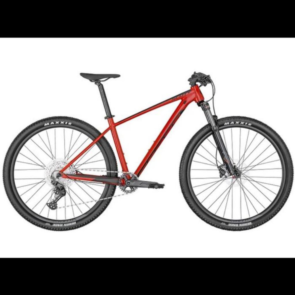 Sepeda Gunung - Mountain Bike MTB Scott Scale 980 Red - Black 2022 (S/M/L)