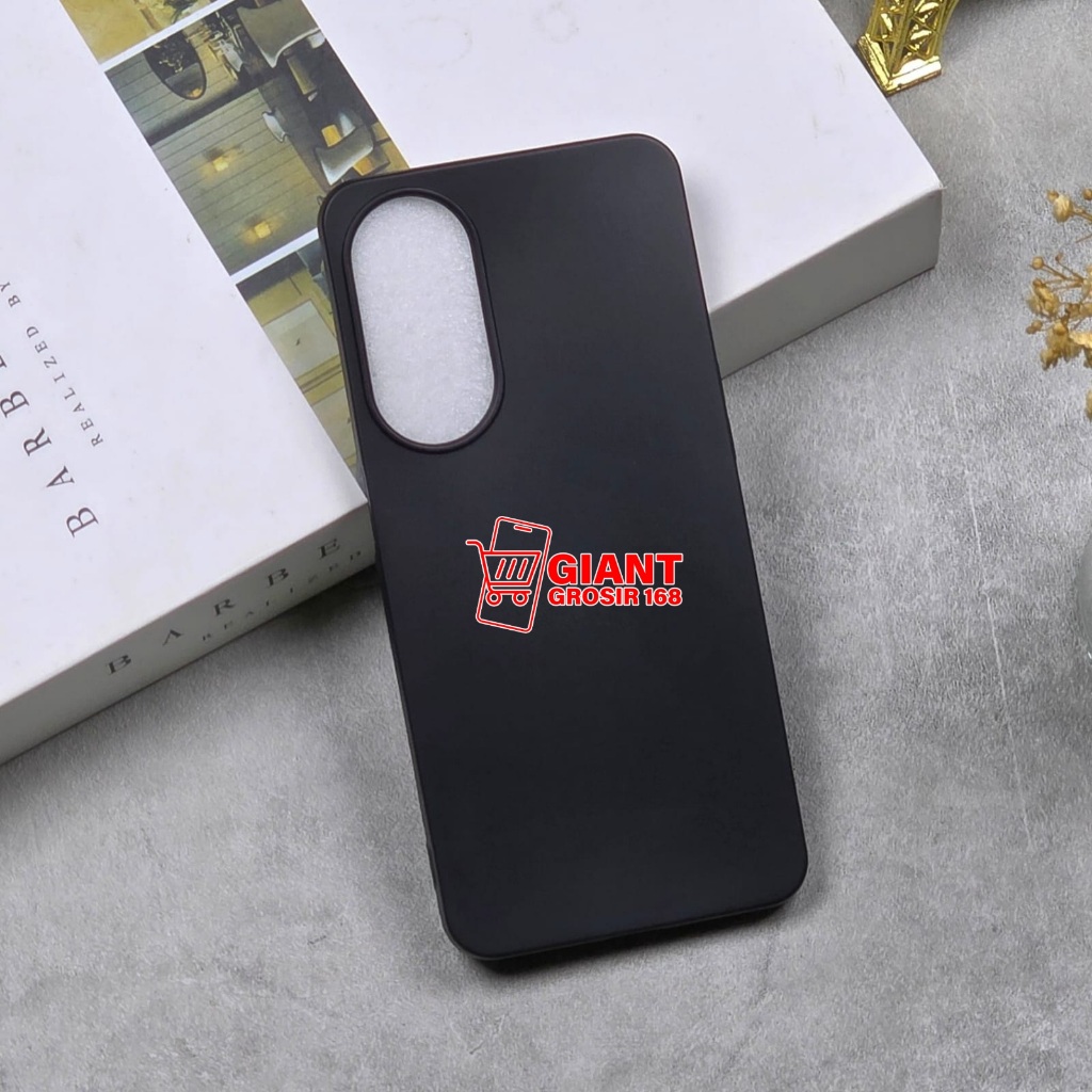 ZTE BLADE V40S CASE MACARON BLACK SILICON BLACK ZTE BLADE V40S