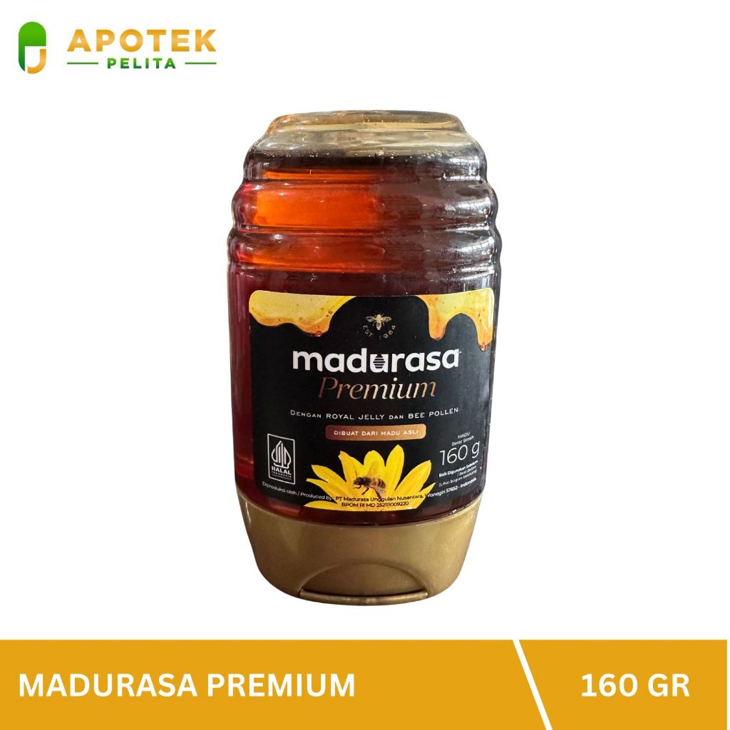 

Madurasa Premium 160 Gram - Madu Dengan Royal Jelly dan Bee Pollen