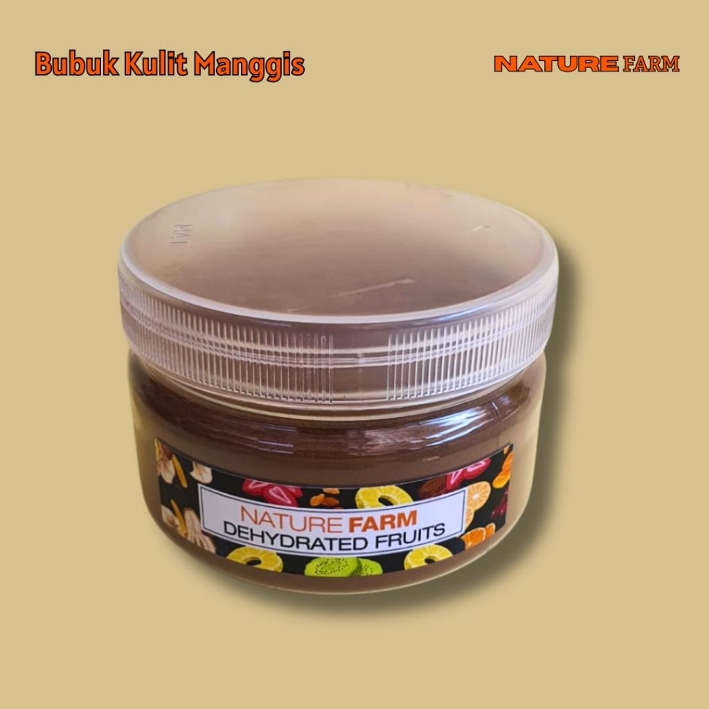 

Nature Farm Premium Bubuk Kulit Manggis Murni Tanpa Campuran Garnicia Mangostana Mangosteen Powder