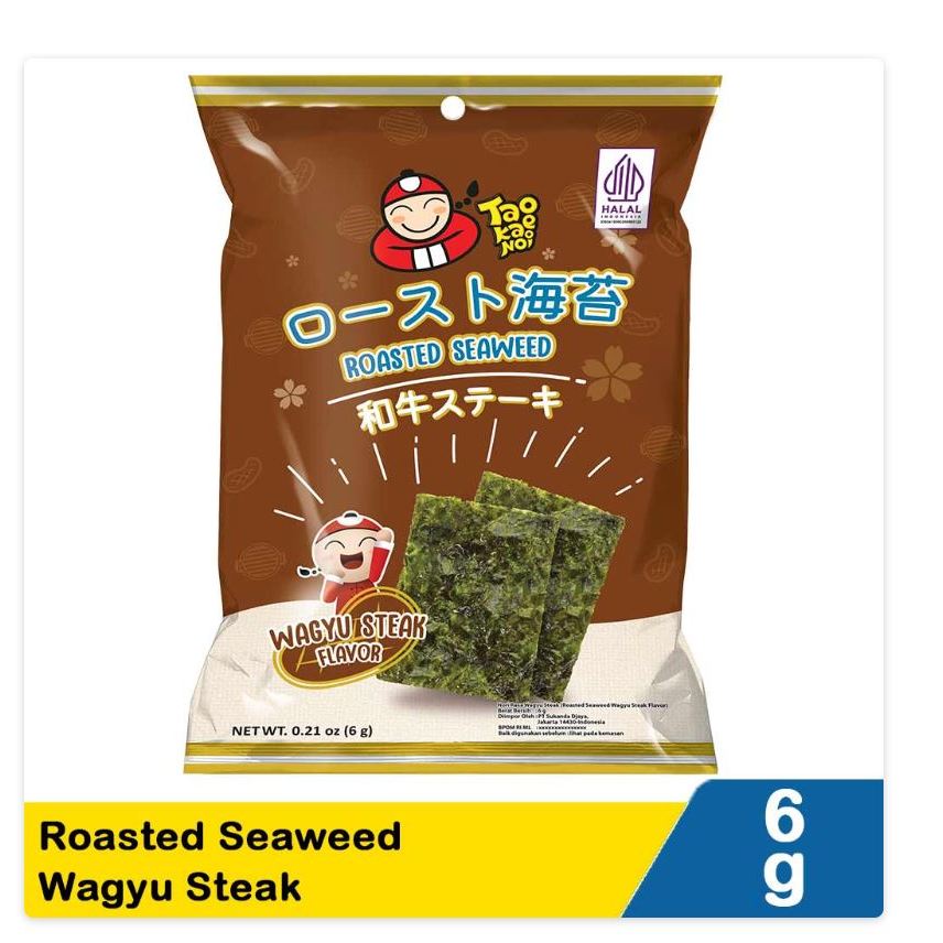 

tao kae noi roasted seaweed wagyu steak 6 gr