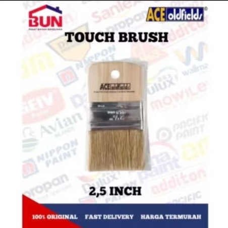 

touch brush ace ukuran 2,5 inch. kuas murah kuas ace oldfieds
