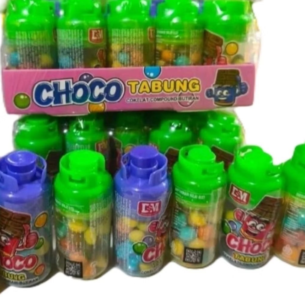 

Choco Tabung Coklat Compound Butiran Isi 30 Pcs