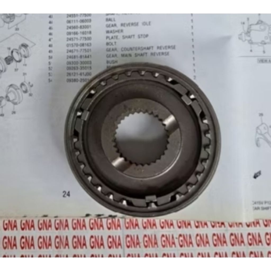 HUB ASSY REVERSE DRIVE SUZUKI FUTURA AVP GIGI 5 ASLI