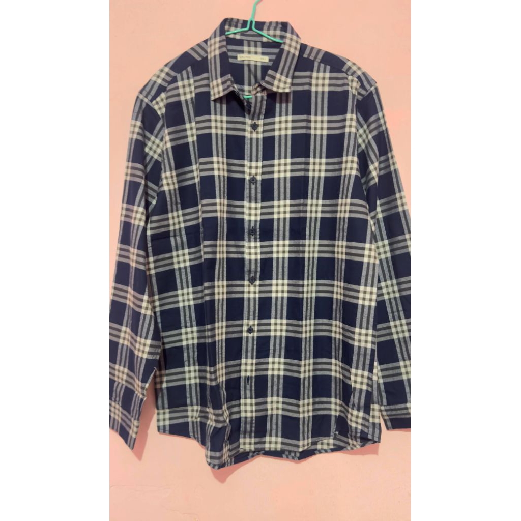 Preloved kemeja pria flanel Valino