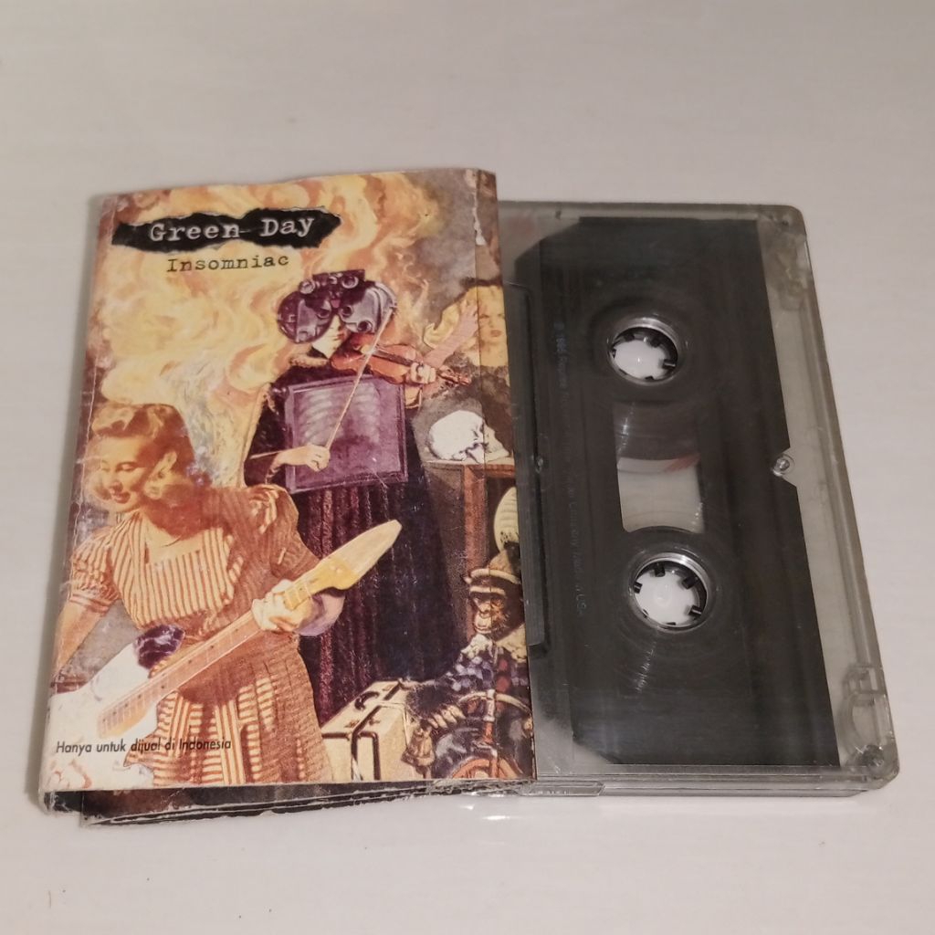 Kaset Green Day - Insomniac