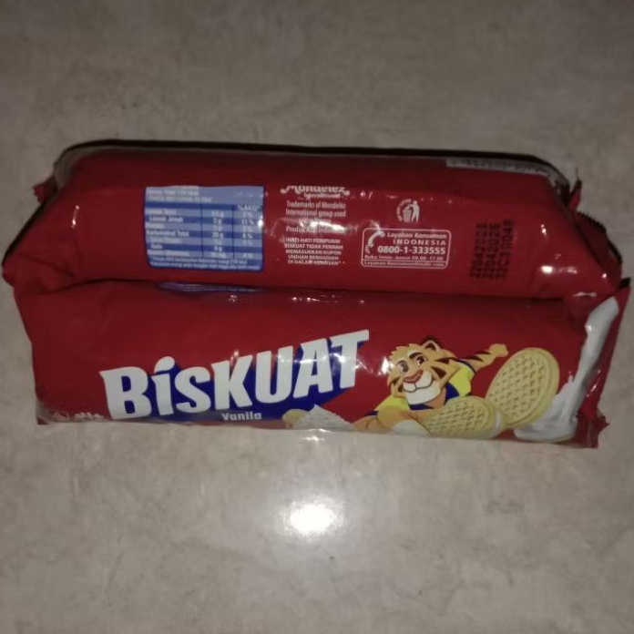 

Biskuat Biskuit Vanila 105gr, Biskuat Biskuit Stroberi 105gr