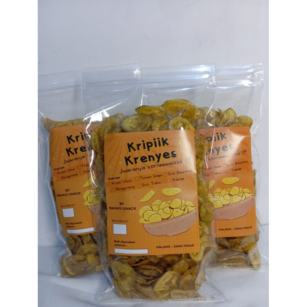 

SNACK RAHAYU 200gr KRIPIK PISANG MADU