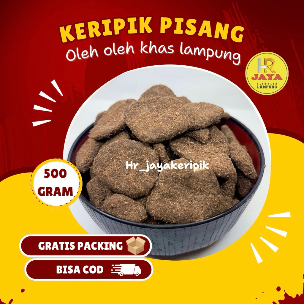 

(500g) keripik pisang coklat & aneka rasa (koin) khas lampung asli lampung termurah!! coklat tebel tidak keras
