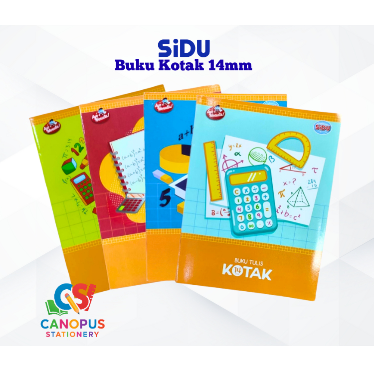 

Buku KOtak SIDU Besar 14mm SQ14 Satuan