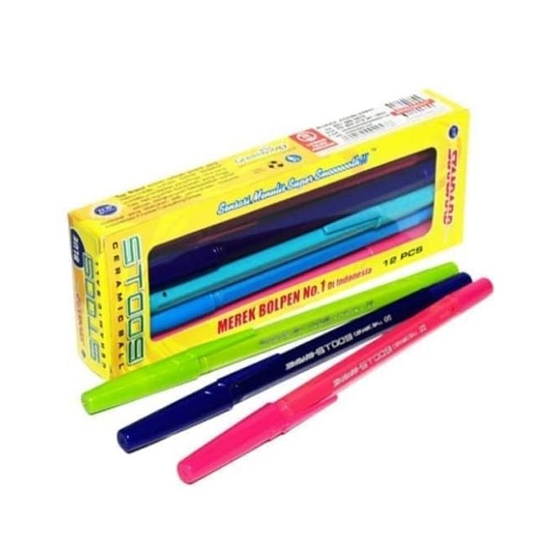 

Pulpen Standard ST009 ST-009 Ceramic Ballpoint (12Pcs)