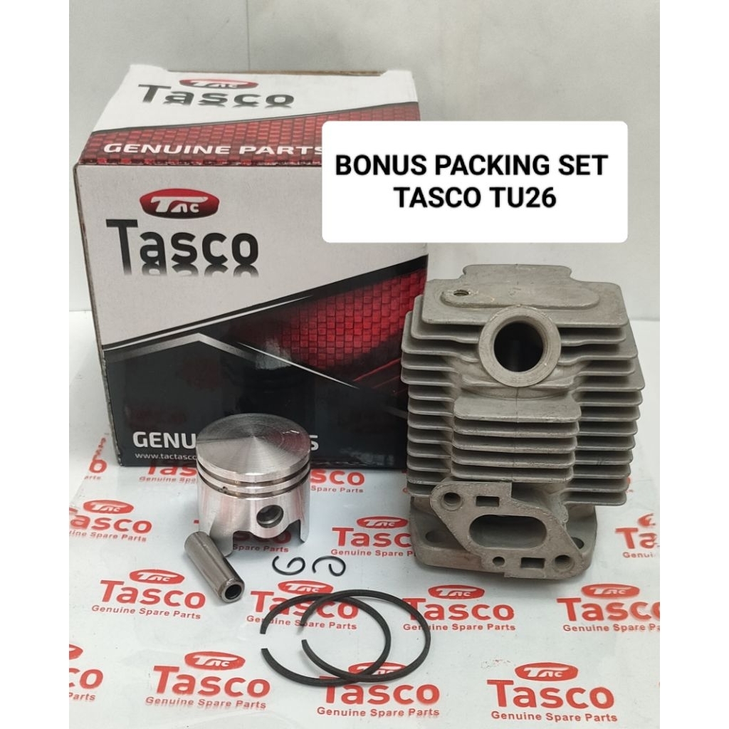 Cylinder Blok Tasco TU26 + Packing Set Tasco TU26 Mesin Sprayer Semprot Rumput Tasco TU26