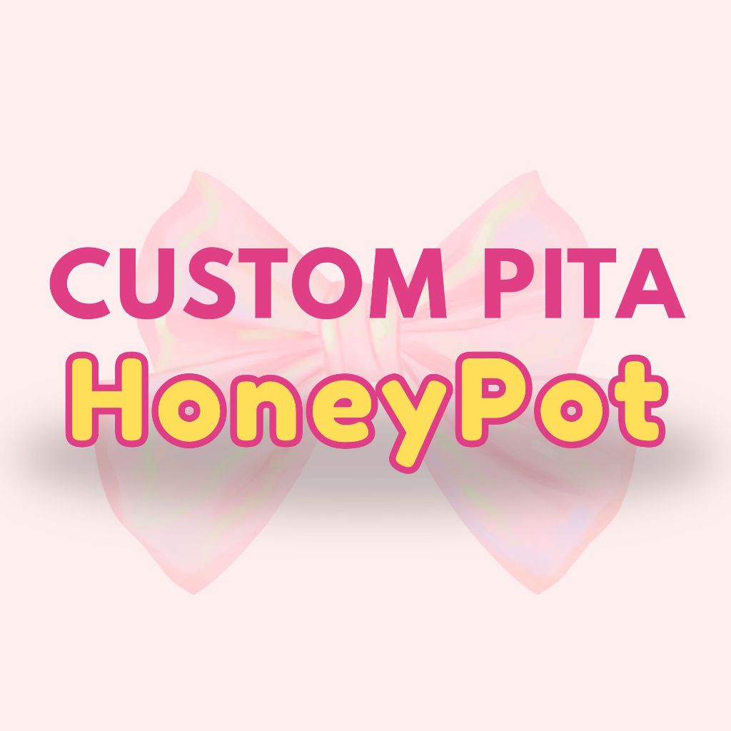 Honeypot - Custom Pita | Pita Baju | Pita Hiasan | Pita Dekorasi | Pita Aplikasi | Aksesoris