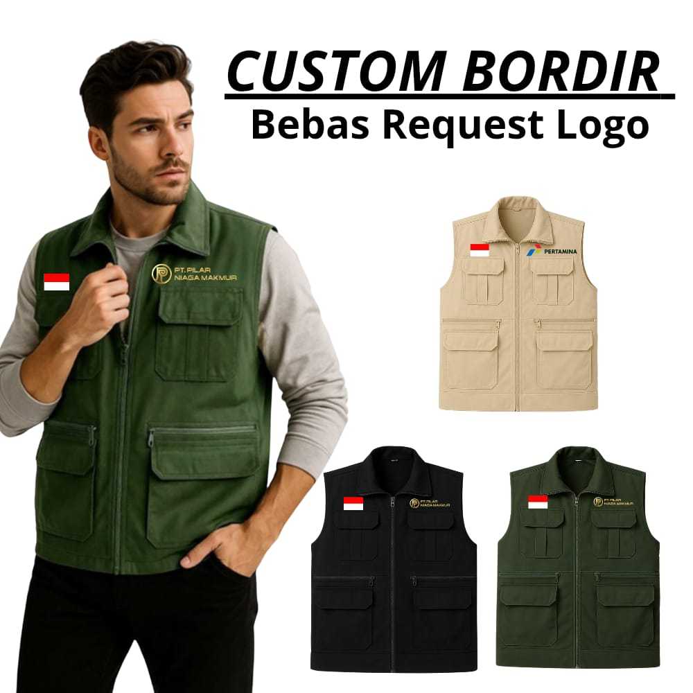 ROMPI CUSTOM BORDIR SATUAN / PARTAI