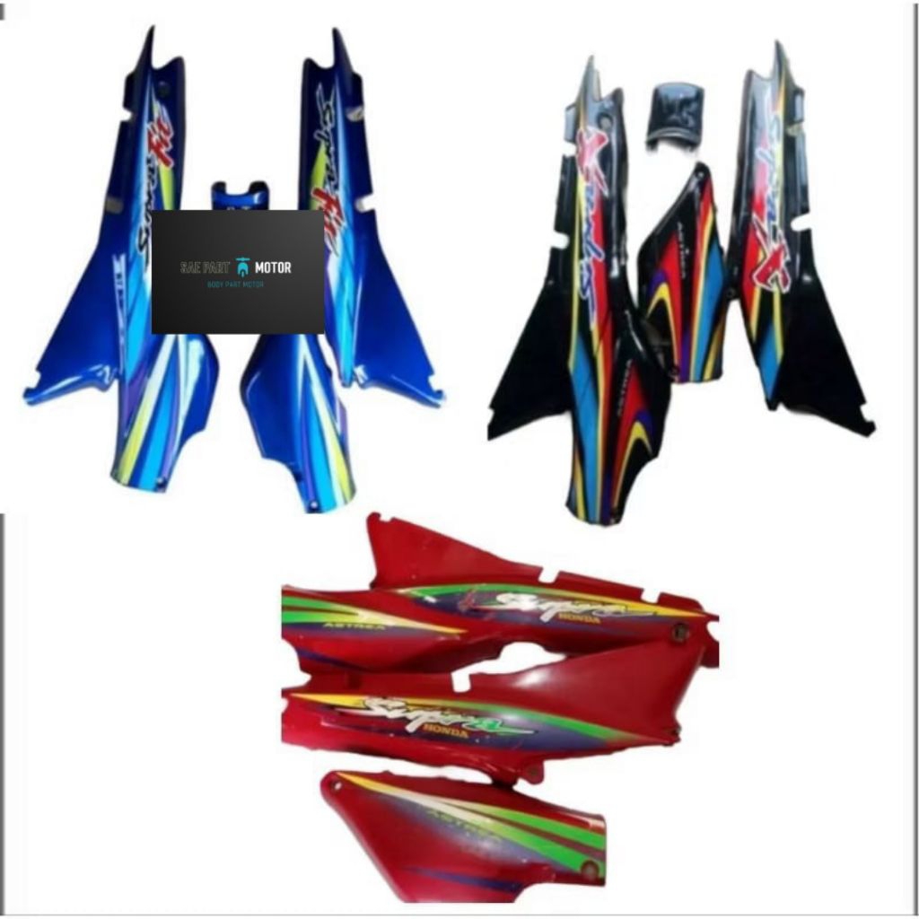Body Belakang Supra X Merah Body Belakang Supra X Merah Body Supra X Hitam Body Supra Fit Lama Biru