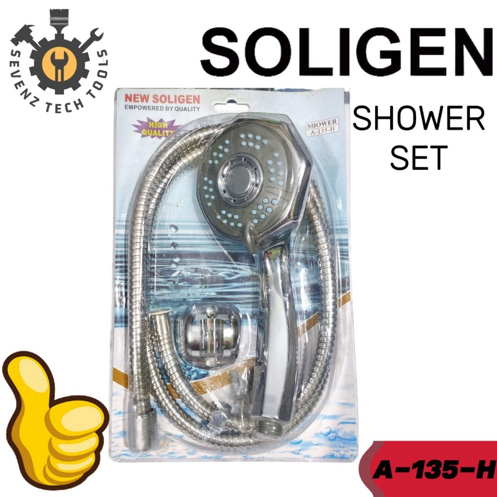 SHOWER SET SOLIGEN A-135-H / SHOWER MANDI SET SOLIGEN / HAND SHOWER SET MANDI SOLIGEN