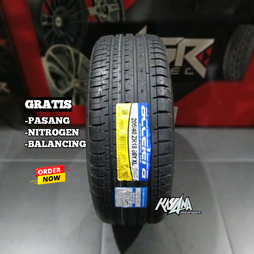 Ban Mobil 205/40 R18 Accelera PHI R Ban Mobil Ring 18 205/40