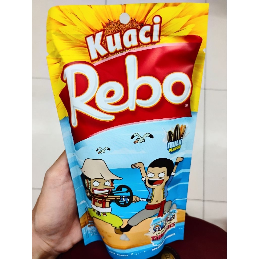 

Rebo Kuaci Matahari Rasa Milk/Original/Salted Caramel/Green Tea/Coconut 150G