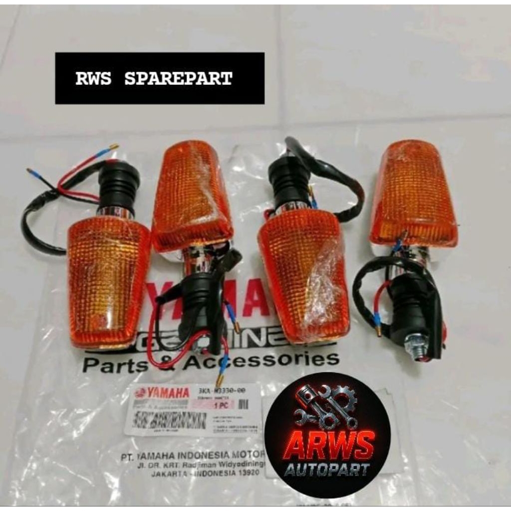 Lampu send depan + belakang Yamaha RX king RX king new RXK RX King 3KA Ori