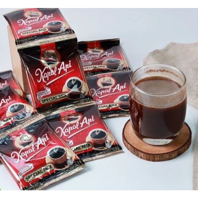 

Kopi Kapal Api Special Mix 1 Renceng Isi 10+1 Sachet 23gr