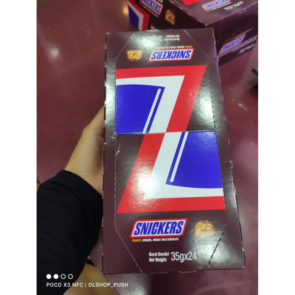 

SNICKERS 1 Box Isi 24pcs Exp Maret 2026