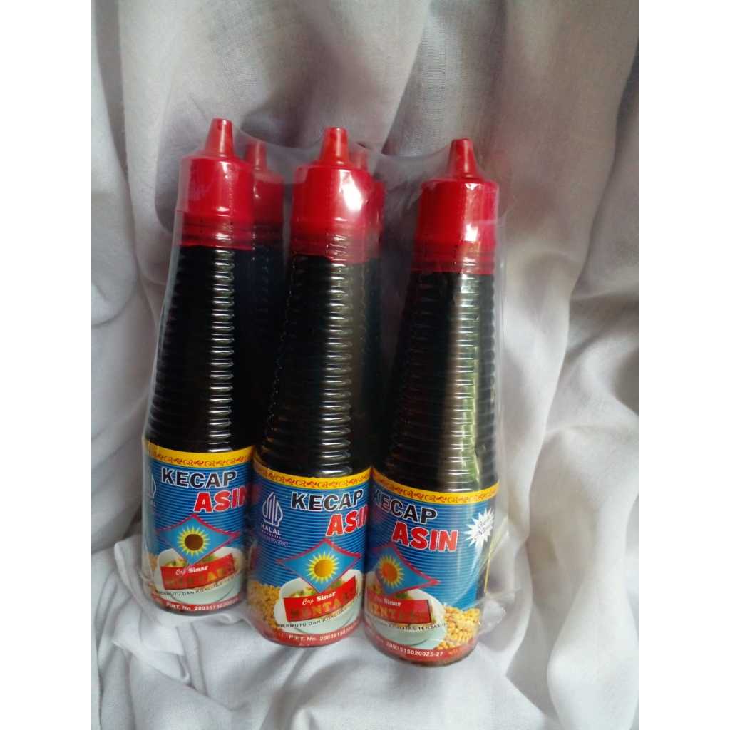 

6 Botol Kecap Asin Halal @150 ml