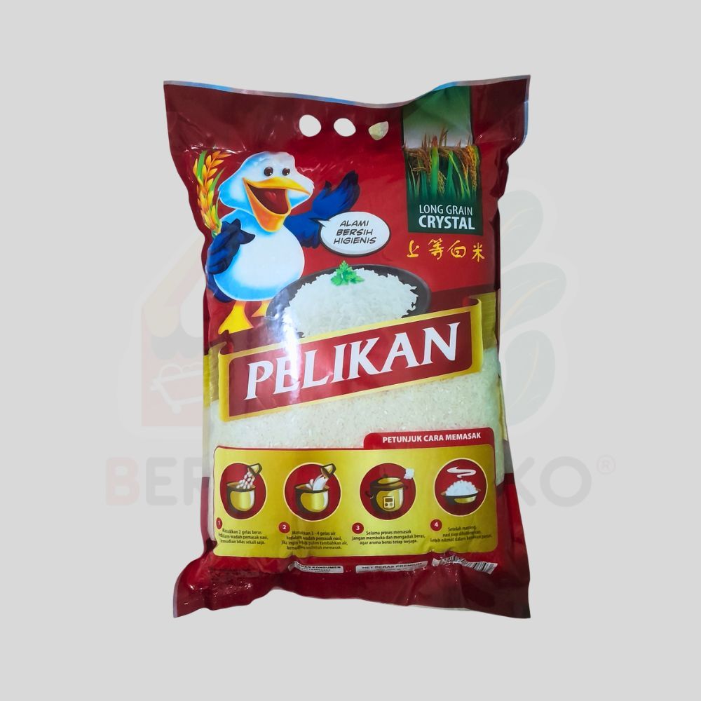 

Beras Pelikan 5Kg Alami Bersih Higienis