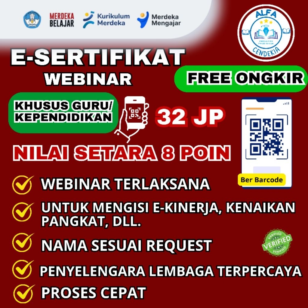 Sertifikat 32 JP Setara 8 Poin RHK Di PMM