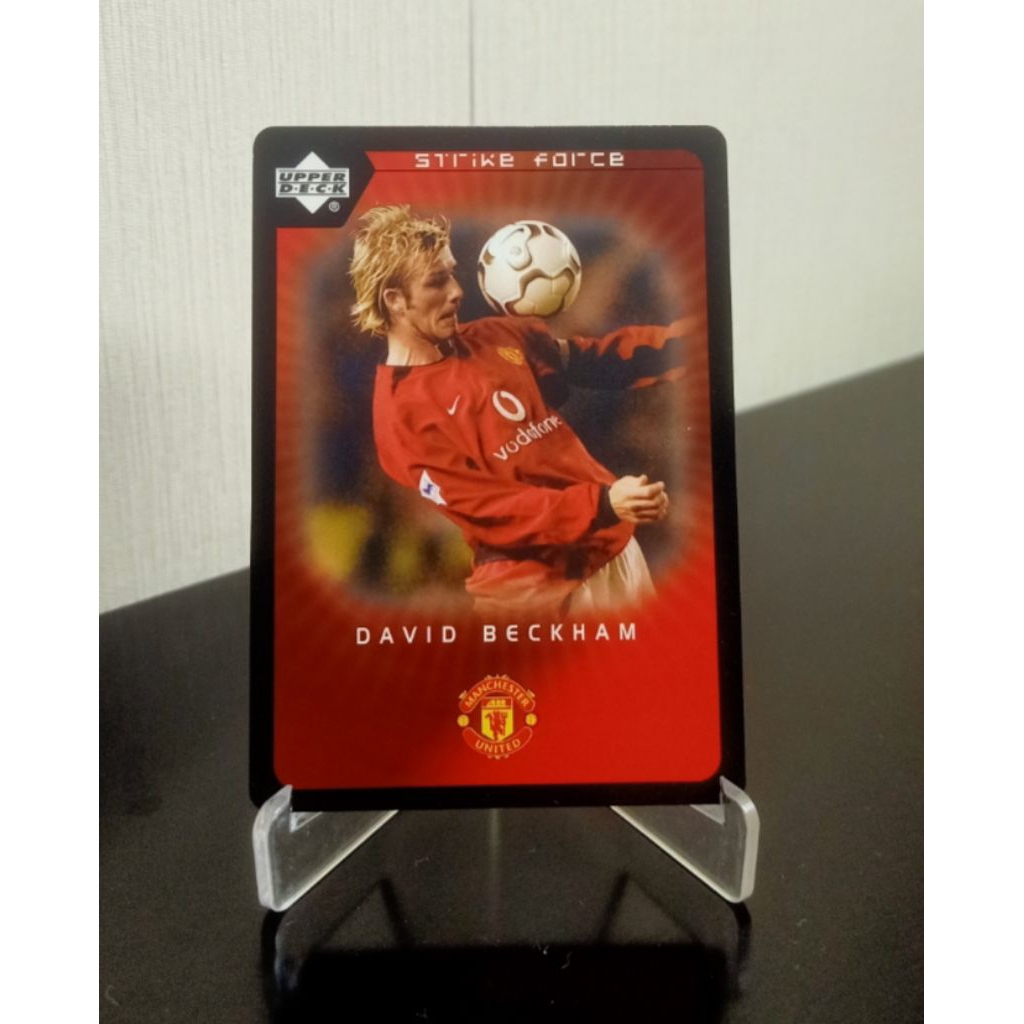 David Beckham, Manchester United, Upper Deck,Kartu koleksi pemain sepak bola