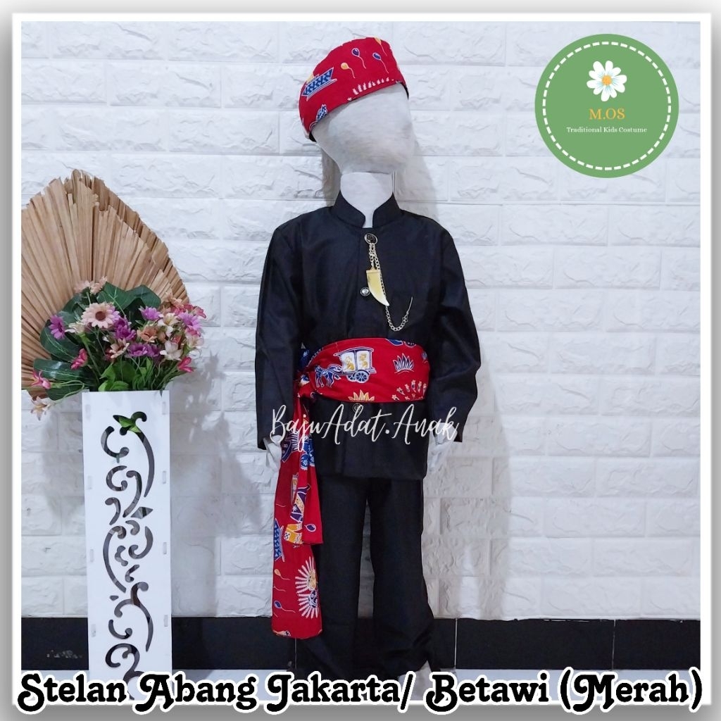 SET BASOFI BETAWI ANAK PREMIUM | BAJU ABANG NONE JAKARTA | BAJU BETAWI ANAK LAKI-LAKI | BAJU ADAT BE